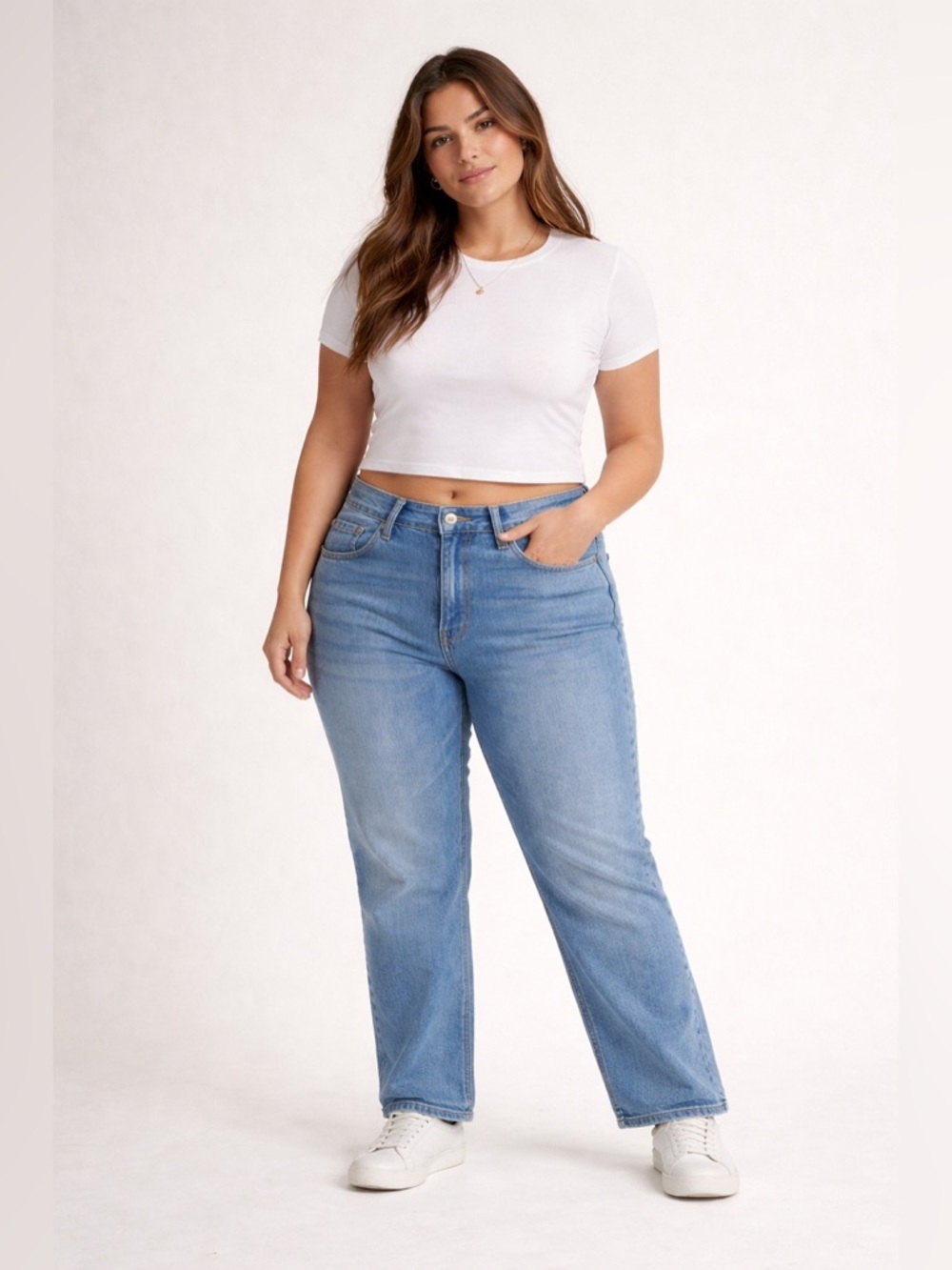 Scotch & Soda Light Wash Straight Leg Jeans | Classic Fit Denim